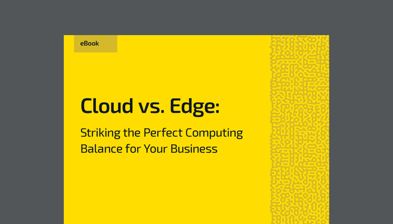 Article Cloud vs. Edge: Striking the Perfect Computing Balance Image