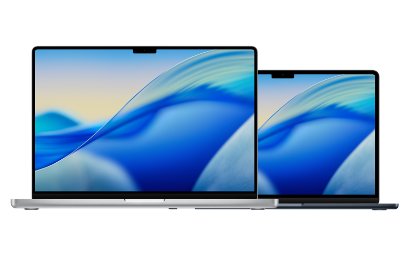 MacBook Pro and Air