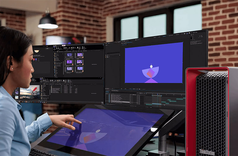 Lenovo ThinkStation Lenovo ThinkStation lifestle