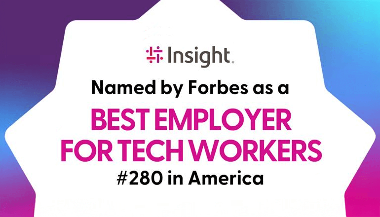Article AI-First Approach Helps Land Insight Among the Forbes Best Employers for Tech Workers Image