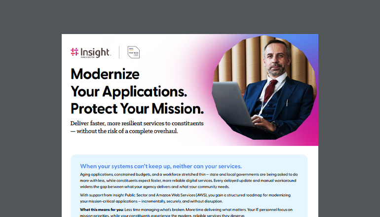 Article Modernize Your Applications. Protect Your Mission. Image