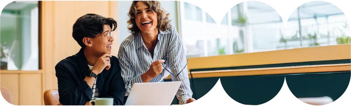 People on laptop