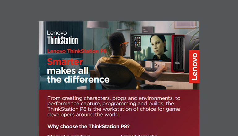 Article Lenovo ThinkStation P8 for Game Development  Image