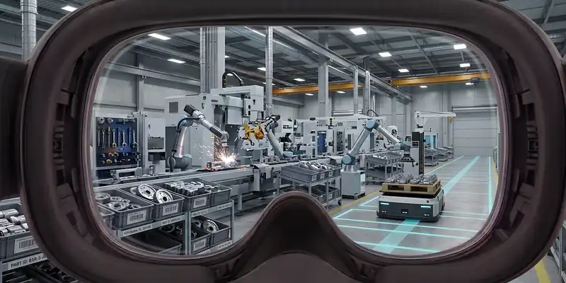 Spatial AI guiding a workflow
