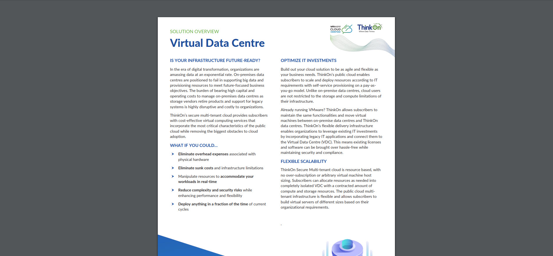 ThinkOn Virtual Data Centre