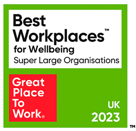 Great Workplaces for wellbeing logo