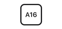 A16 Bionic chip icon