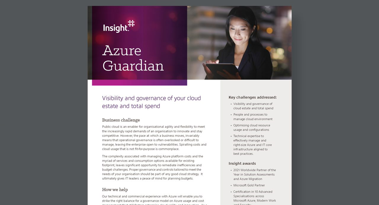 Article Visibility and governance of your cloud estate and total spend Image