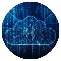 Cloud data graphic