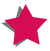 Fuchsia star icon