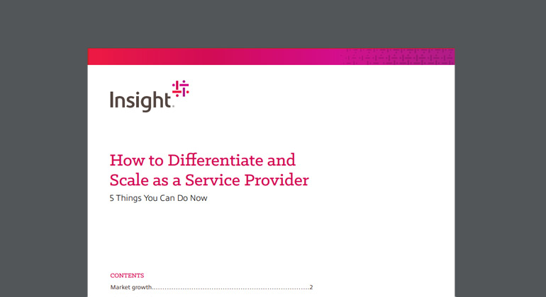 Article How to Differentiate and Scale as a Service Provider: 5 Things You Can Do Now Image