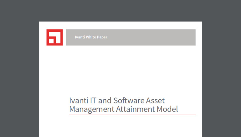 Article Ivanti IT & Software Asset Management Attainment Image
