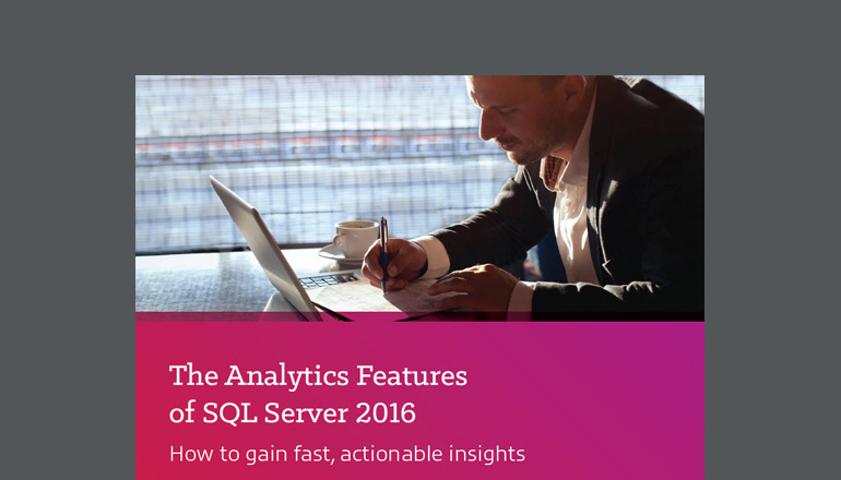 Article The Analytics Features of SQL Server Image