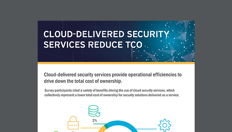 Article Cloud-Delivered Security Services Reduce TCO  Image