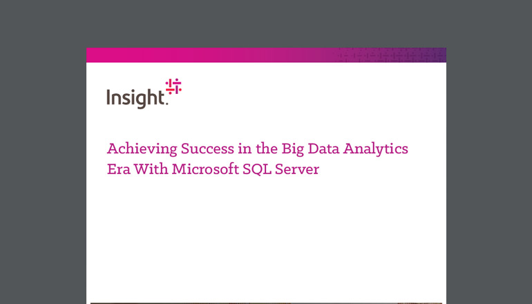 Article Big Data Analytics With Microsoft SQL Server Image