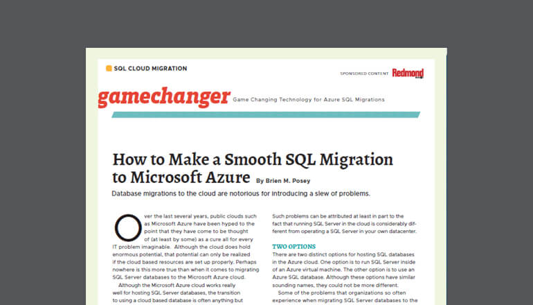 Article Make a Smooth SQL Migration to Microsoft Azure  Image