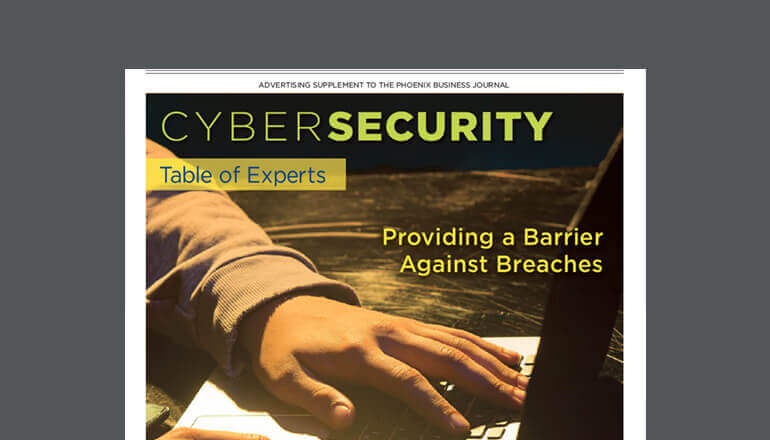 Article Phoenix Business Journal: Cybersecurity  Image
