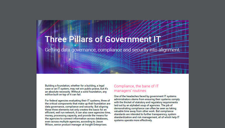 Article Three Pillars of Government IT  Image
