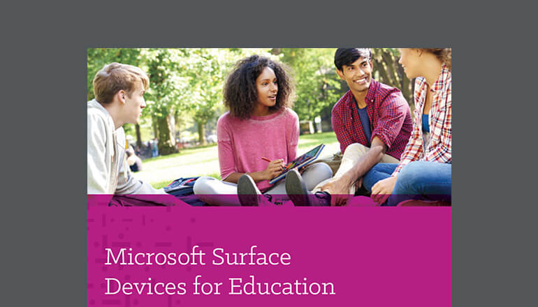 Article Microsoft Surface Devices for Education Image