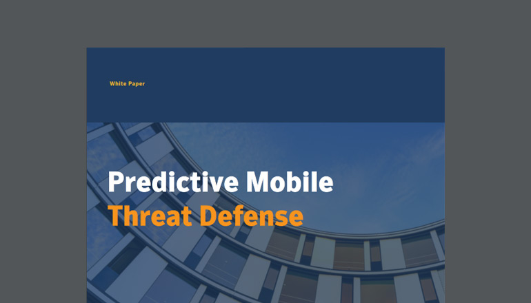 Article Predictive Mobile Threat Defense  Image