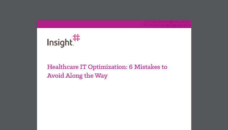 Article Healthcare IT Optimization Mistakes to Avoid Whitepaper Image