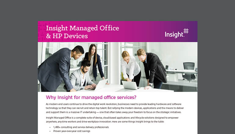 Article Insight Managed Office & HP Devices  Image