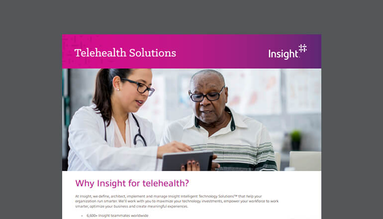 Article Telehealth Solutions Datasheet Image