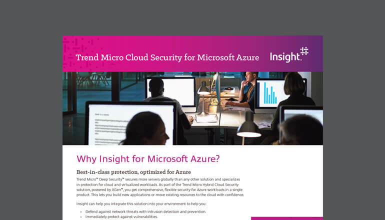 Article Trend Micro Cloud Security for Microsoft Azure Image