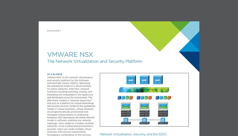 Article VMware NSX Virtualization & Security Platform Image