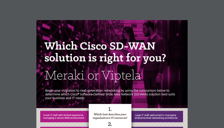 Article Meraki vs. Viptela: Which Cisco SD-WAN solution is right for you? Image