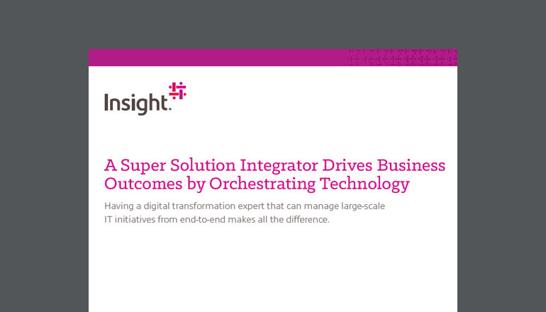 Article A Super Solution Integrator Drives Business Outcomes by Orchestrating Technology Image