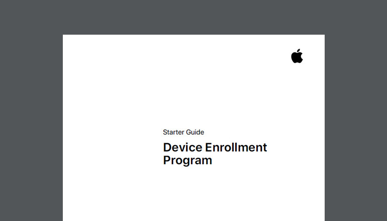 Article Apple Device Enrollment Program Starter Guide Image