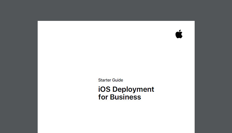 Article Apple iOS Deployment for Business Starter Guide Image