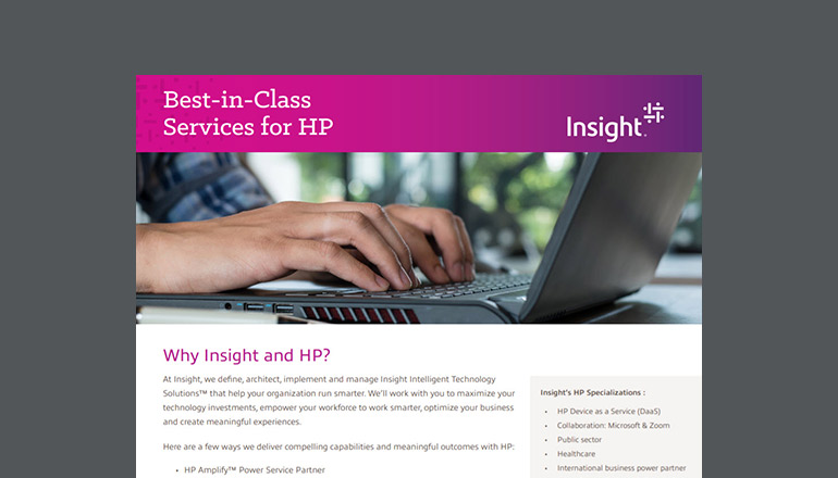 Article Best-in-Class Services for HP  Image