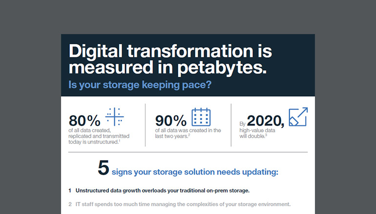 Article Digital Transformation Measured in Petabytes Image