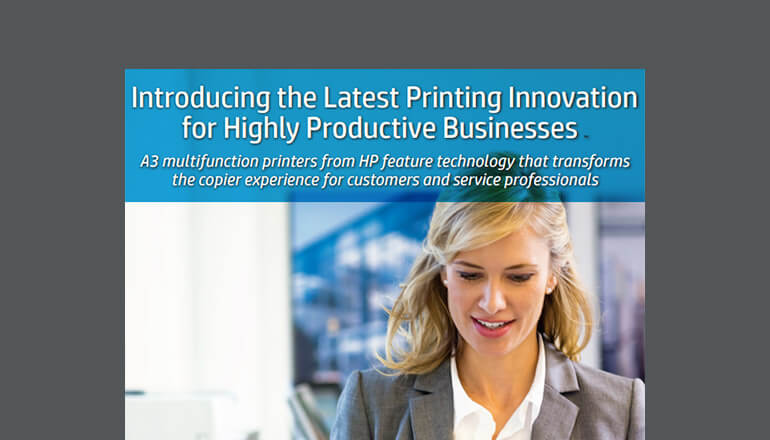Article eBook: The Latest Printing Innovation Image
