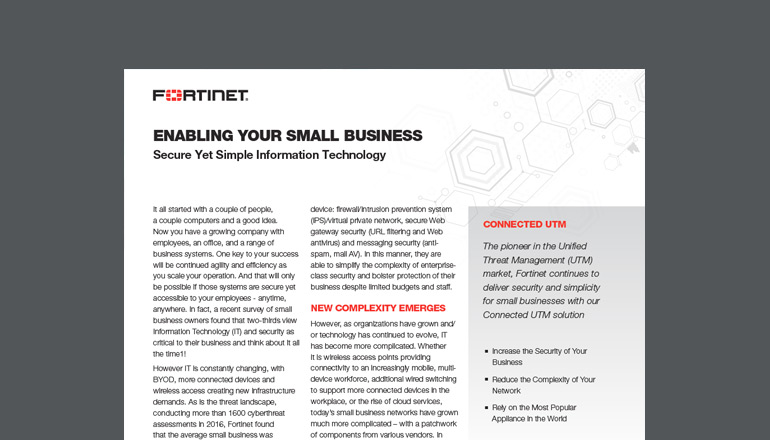 Article Enabling Your Small Business Image