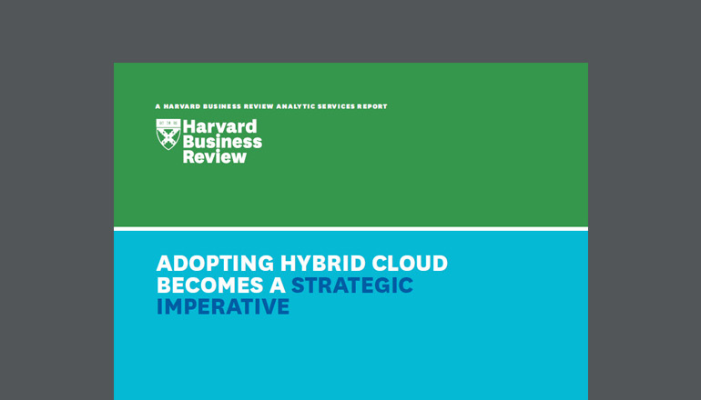 Article Hybrid Cloud Becomes a Strategic Imperative Image