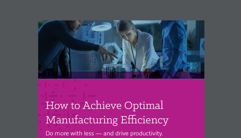 Article How to Achieve Optimal Manufacturing Efficiency Image