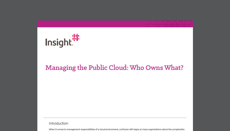 Article Managing the Public Cloud: Who Owns What Image