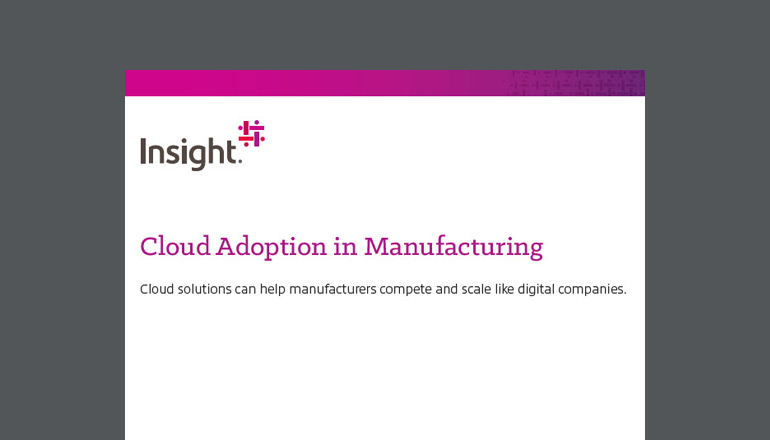 Article Cloud Adoption in the Manufacturing Industry Image