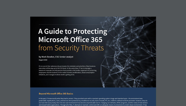 Article Guide to Protecting Microsoft Office 365 Image