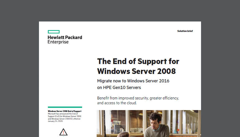 Article End of Support for Windows Server 2008 Image