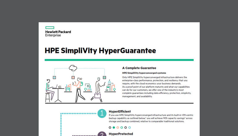 Article HPE SimpliVity HyperGuarantee Image