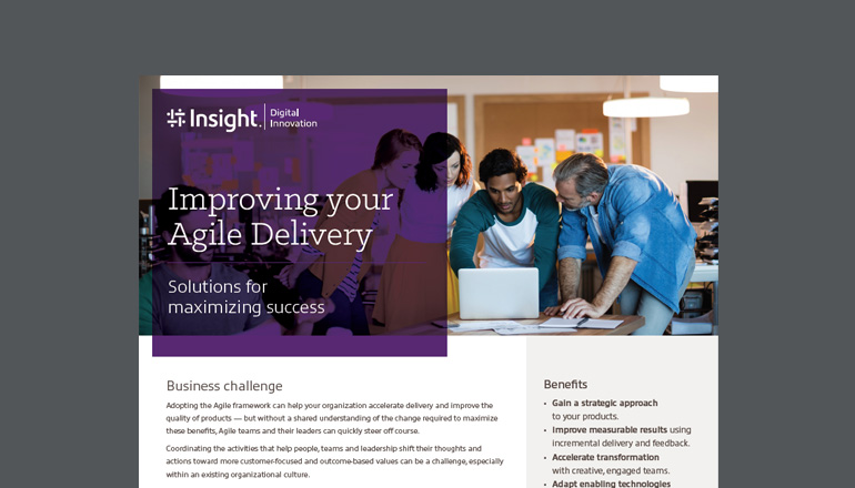 Article Improving Your Agile Delivery Image