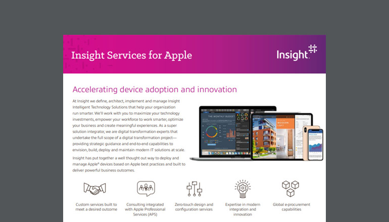 Article Les services Insight pour Apple Image