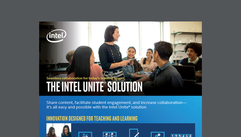 Article Intel Unite Solution Brief  Image
