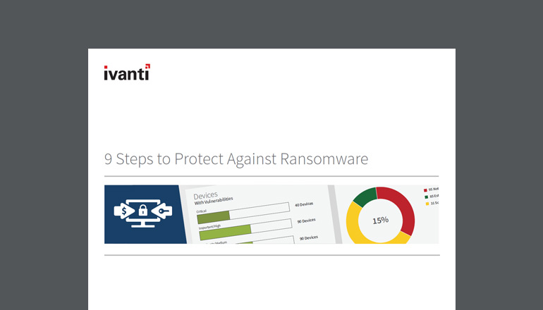 Article Ivanti: 9 Steps to Protect Against Ransomware Image