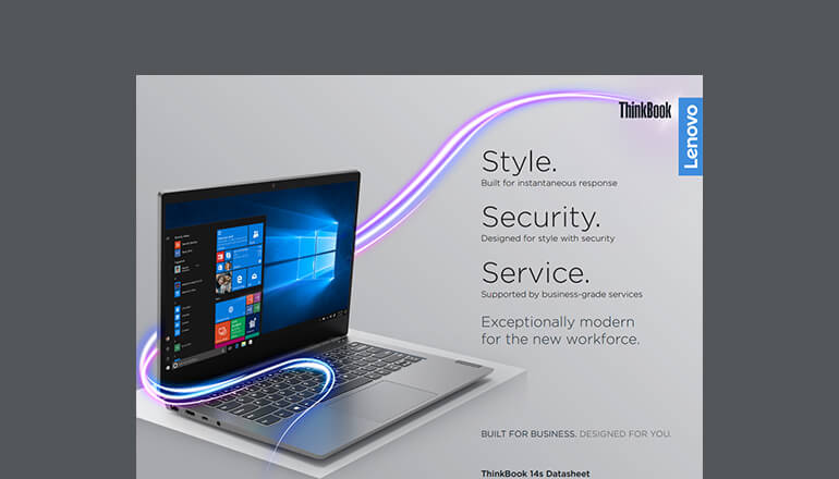 Article Lenovo Thinkbook 14s – Built for Modern Business Image