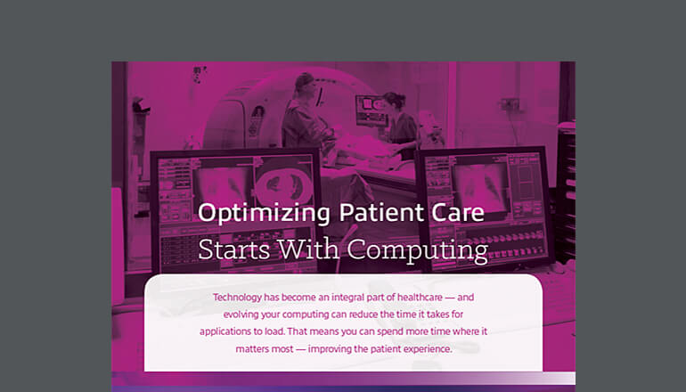 Article Optimizing Patient Care Starts With Computing Image